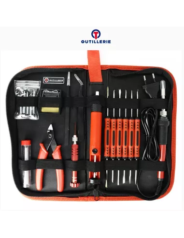 Trousse Nécessaire de soudure 60W - 20 pcs - pour Réparation Drones...