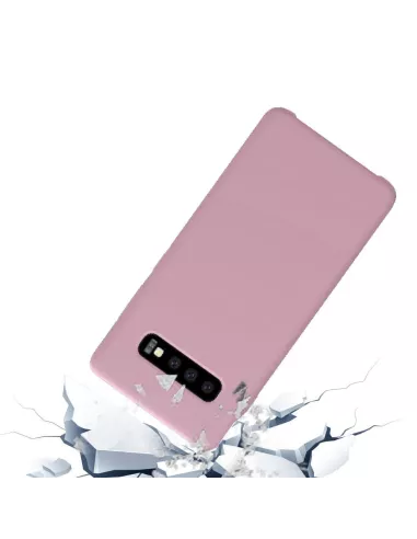 Galaxy S10 Coque Liquid Silicone Soft Touch | Ibroz