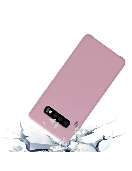 Galaxy S10 Coque Liquid Silicone Soft Touch | Ibroz