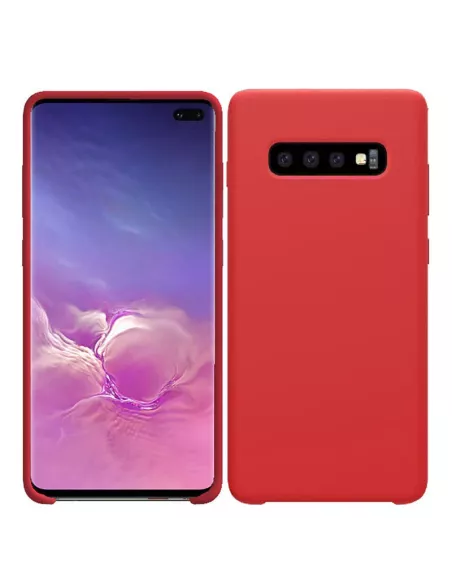 Galaxy S10 Coque Liquid Silicone Soft Touch | Ibroz