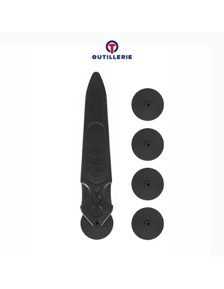 Roller-type carbon opener for removing smartphone, computer and...