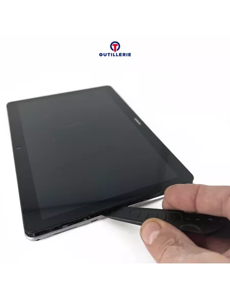 Ouvreur à roulette carbone pour démontage écran smartphone, ordinat...