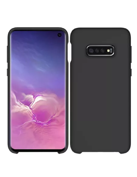 Galaxy S10e Coque Liquid Silicone Soft Touch | Ibroz