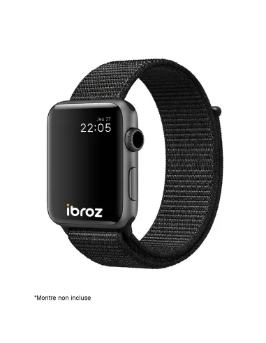 Bracelet Nylon Loop Sport pour Apple Watch 8, 7, 6, SE, 5, 4, 3 - N...