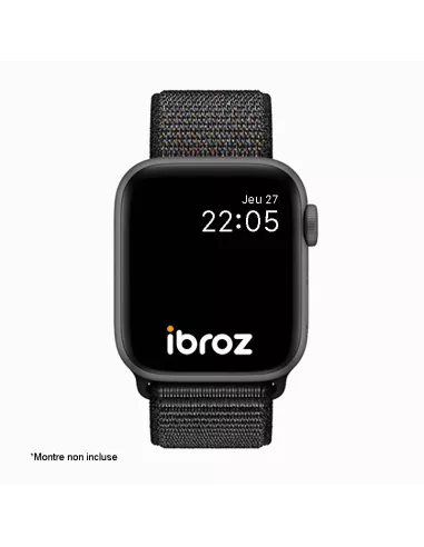 Bracelet Nylon Loop Sport pour Apple Watch 8, 7, 6, SE, 5, 4, 3 - N...
