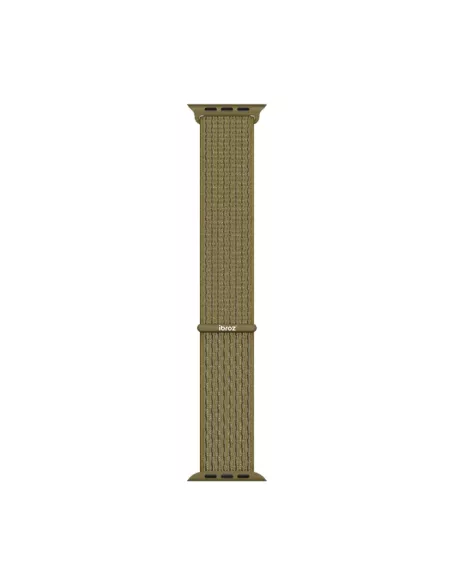 Nylon Loop Sport Wristband for Apple Watch 7, 6, SE, 5, 4, 3 - Khaki...