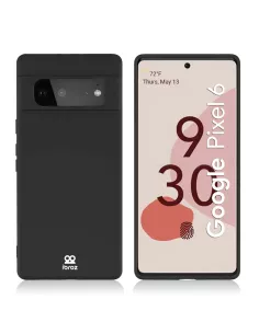 Google Pixel 6 Liquid Silicone Case - Black | Ibroz