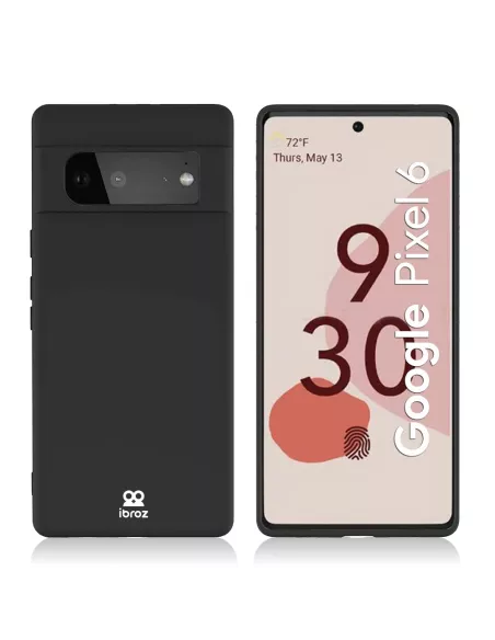 Google Pixel 6 Liquid Silicone Case - Black | Ibroz