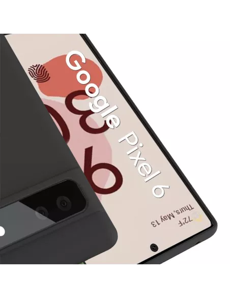 Google Pixel 6 Liquid Silicone Case - Black | Ibroz