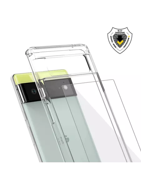 Google Pixel 6 - Space Bayer - Double Protection Shockproof Case + ...