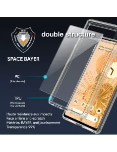 Google Pixel 6 - Space Bayer - Coque Antichocs Double Protection + ... 2