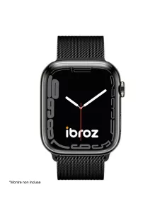 Bracelet Apple Watch 8, 7, 6, SE, 5, 4, 3 - Maille milanaise acier ... 2