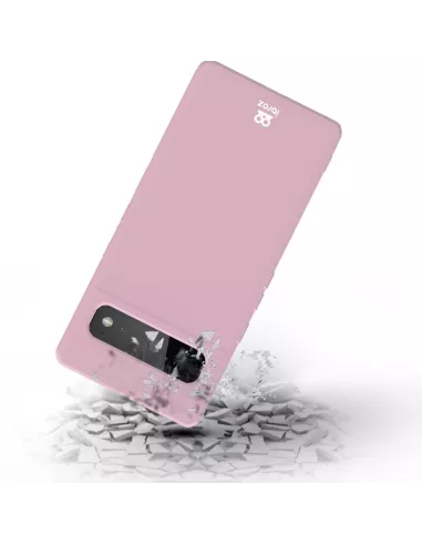 Google Pixel 6 Coque Liquid Silicone - Rose | Ibroz
