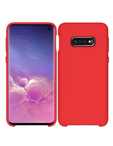 Galaxy S10e Coque Liquid Silicone Soft Touch | Ibroz