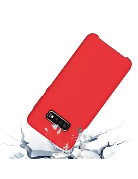 Galaxy S10e Coque Liquid Silicone Soft Touch | Ibroz
