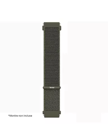 Bracelet Nylon Loop Sport pour Samsung Watch, Huawei Watch, Garmin ...