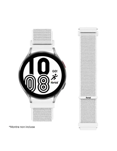 Bracelet Nylon Loop Sport pour Samsung Watch, Huawei Watch, Garmin ...