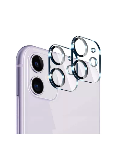 Set of 2 tempered glass camera lens protectors for iPhone 11...