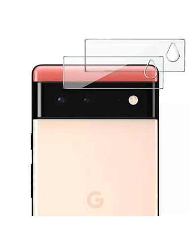 Lot de 2 Protections objectif caméra pour Google Pixel 6 en verre t...