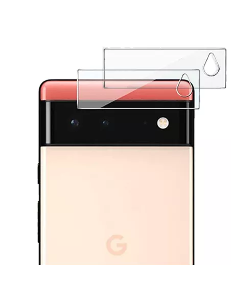 Lot de 2 Protections objectif caméra pour Google Pixel 6 en verre t...