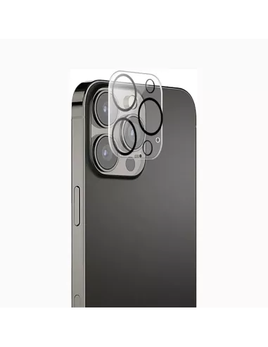Lot de 2 Protections objectif caméra pour iPhone 12 Pro en verre tr...