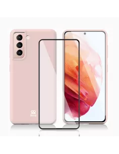 Samsung Galaxy S21 (5G) Liquid Silicone Case + Screen Protector (5...
