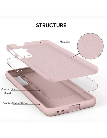 Samsung Galaxy S21 (5G) Liquid Silicone Case + Screen Protector (5...