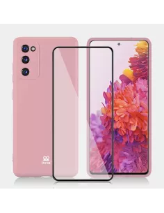 Samsung Galaxy S20 FE Coque Liquid Silicone + Protection Ecran (5D)...