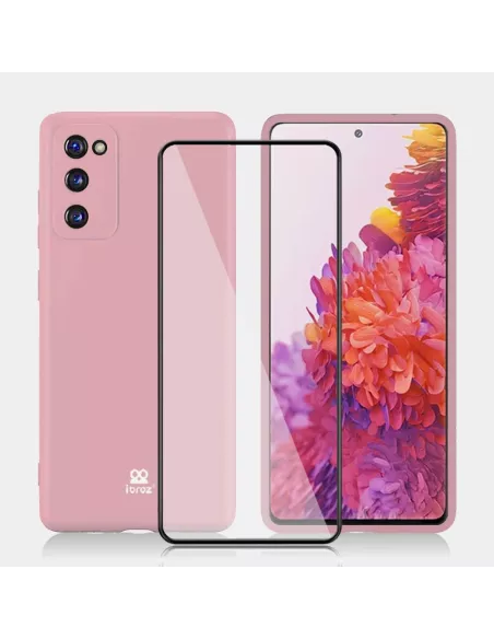 Samsung Galaxy S20 FE Liquid Silicone Case + Screen Protector (5D)...