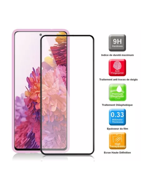 Samsung Galaxy S20 FE Coque Liquid Silicone + Protection Ecran (5D)...