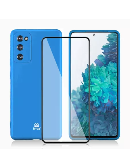 Samsung Galaxy S20 FE Coque Liquid Silicone + Protection Ecran (5D)...
