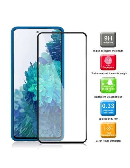 Samsung Galaxy S20 FE Coque Liquid Silicone + Protection Ecran (5D)...
