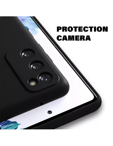 Samsung Galaxy S20 FE Coque Liquid Silicone + Protection Ecran (5D)...
