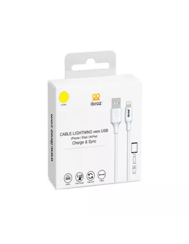 iPhone, iPad, AirPod cable - Lightning to USB type A - Charge and ...