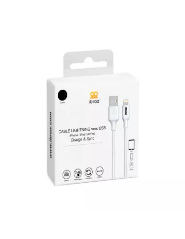 iPhone, iPad, AirPod cable - Lightning to USB type A - Charge and ...