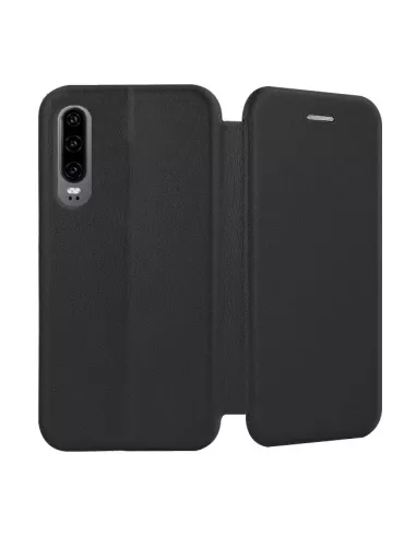 Huawei P30 Etui folio cuir CLAM | Ibroz