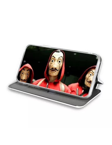 Oppo Reno 6 Etui Cuir Folio Clam + Verre Trempé 9H - Blanc | Ibroz