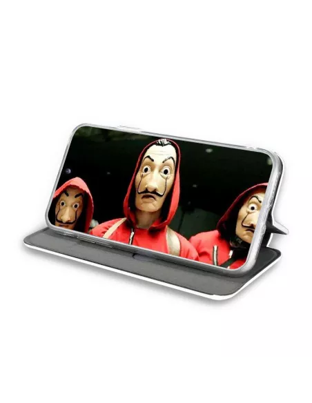 Oppo Reno 6 Etui Cuir Folio Clam + Verre Trempé 9H - Blanc | Ibroz