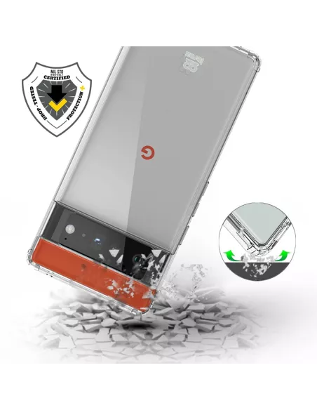 Google Pixel 6 Pro - Space Bayer - Coque Antichocs Double Protectio...