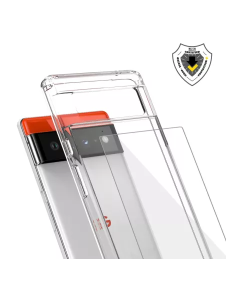 Google Pixel 6 Pro - Space Bayer - Shockproof Case Double Protectio...