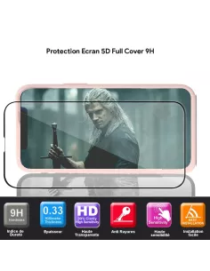 Apple iPhone 13 (6.1") Liquid Silicone Case + 9H Tempered Glass (5D)... 2