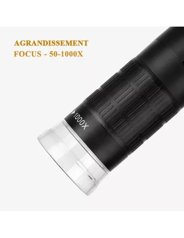 Connected Digital Microscope - 1000x for electronic sm...