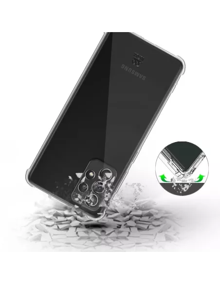 Samsung Galaxy A52-A52s Pack Coque antichocs + Protection écran 9H ...
