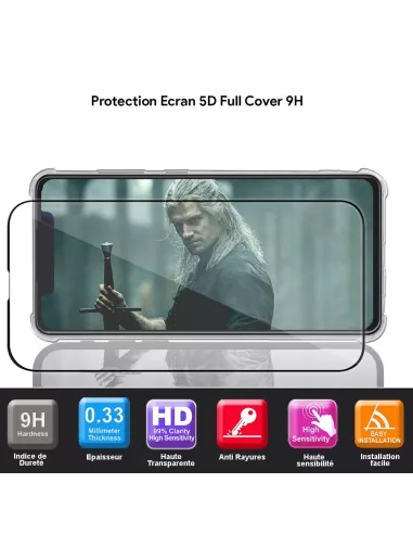 Samsung Galaxy A52-A52s Pack Shockproof Case + Screen Protector 9H ...