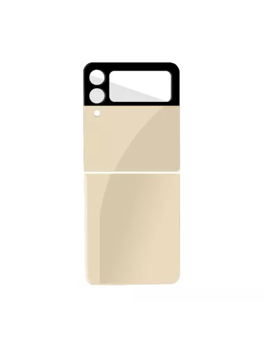Samsung Galaxy Z Flip 3 Protection arrière en verre trempé - Gold |...
