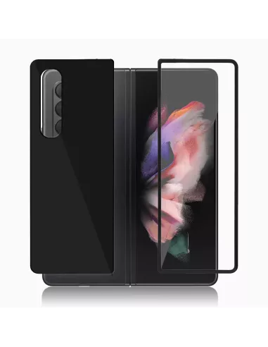 Samsung Galaxy Z Fold 3 Protection écran avant 9H (5D) et arrière e...