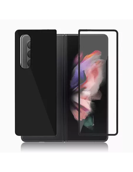Samsung Galaxy Z Fold 3 Protection écran avant 9H (5D) et arrière e...
