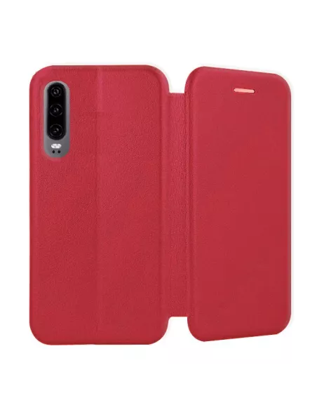 Huawei P30 Etui folio cuir CLAM | Ibroz