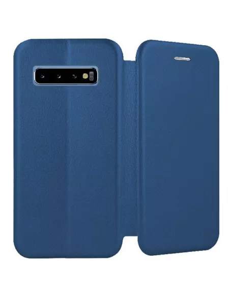Galaxy S10+ Etui Cuir Folio CLAM | Ibroz