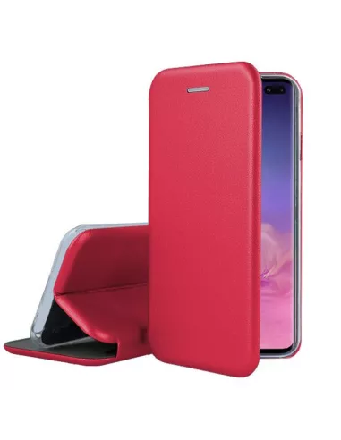 Galaxy S10+ Etui Cuir Folio CLAM | Ibroz